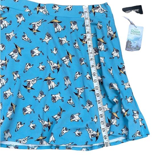 Disney Raya And The Last Dragon Ongis Skater Skirt Juniors Plus 1X NEW - Picture 4 of 7